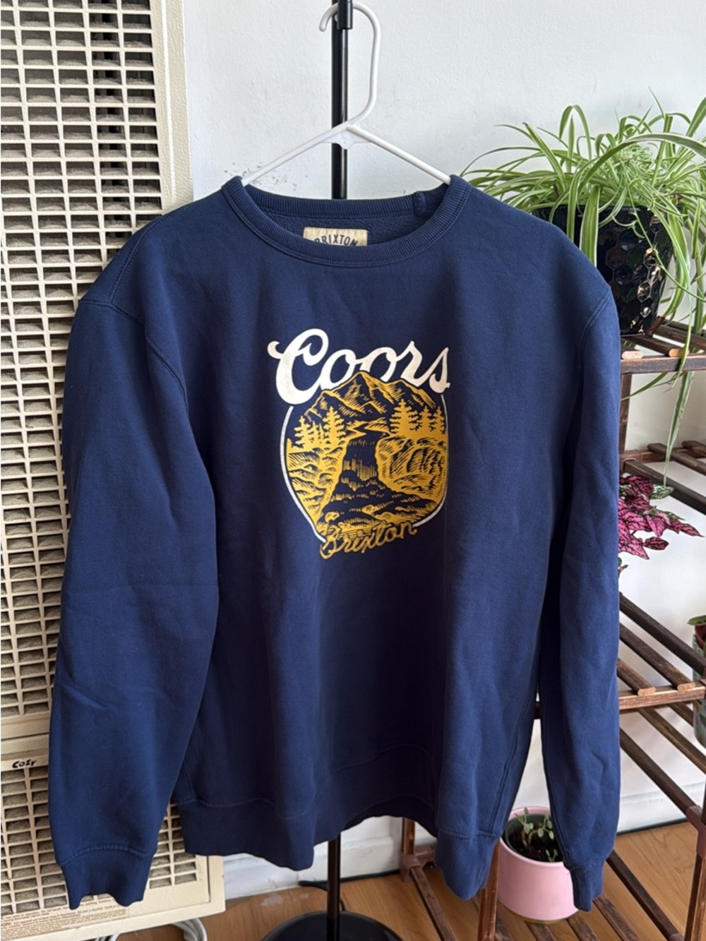 Brixton x Coors Crewneck Sweatshirt - Size Large